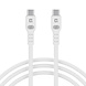 TUNIQ TUNIQ USB-C to USB-C Cable 200cm - Fast charging cable - White TUNIQ TUNIQ USB-C to USB-C Cable 200cm - Fast charging cable - White