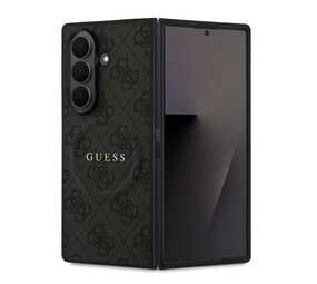Guess Guess Galaxy Z Fold 7 Back cover coque - Magsafe PU Leather - 4G Classic Logo - Noir Guess Guess Galaxy Z Fold 7 Back cover coque - Magsafe PU Leather - 4G Classic Logo - Noir