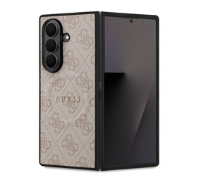 Guess Guess Galaxy Z Fold 7 Back cover coque - Magsafe PU Leather - 4G Classic Logo - Rose Guess Guess Galaxy Z Fold 7 Back cover coque - Magsafe PU Leather - 4G Classic Logo - Rose