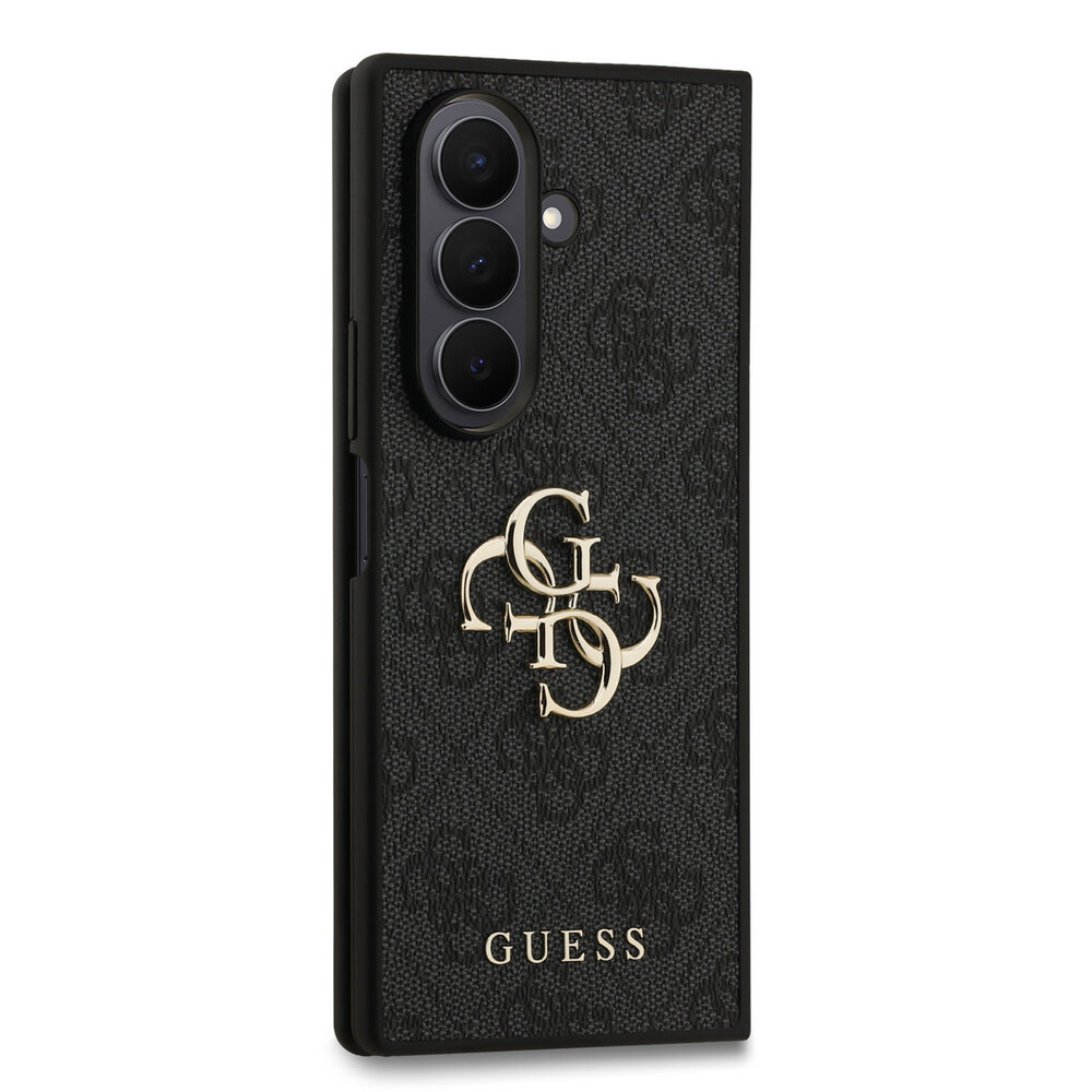 Guess Guess Galaxy Z Fold 7 Backcover hoesje - 4G - Big Metal Logo - Zwart Guess Guess Galaxy Z Fold 7 Backcover hoesje - 4G - Big Metal Logo - Zwart