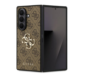 Guess Guess Galaxy Z Fold 7 Back cover coque - 4G - Big Metal Logo - Marron Guess Guess Galaxy Z Fold 7 Back cover coque - 4G - Big Metal Logo - Marron