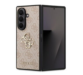 Guess Guess Galaxy Z Fold 7 Back cover case - 4G - Big Metal Logo - Pink Guess Guess Galaxy Z Fold 7 Back cover case - 4G - Big Metal Logo - Pink