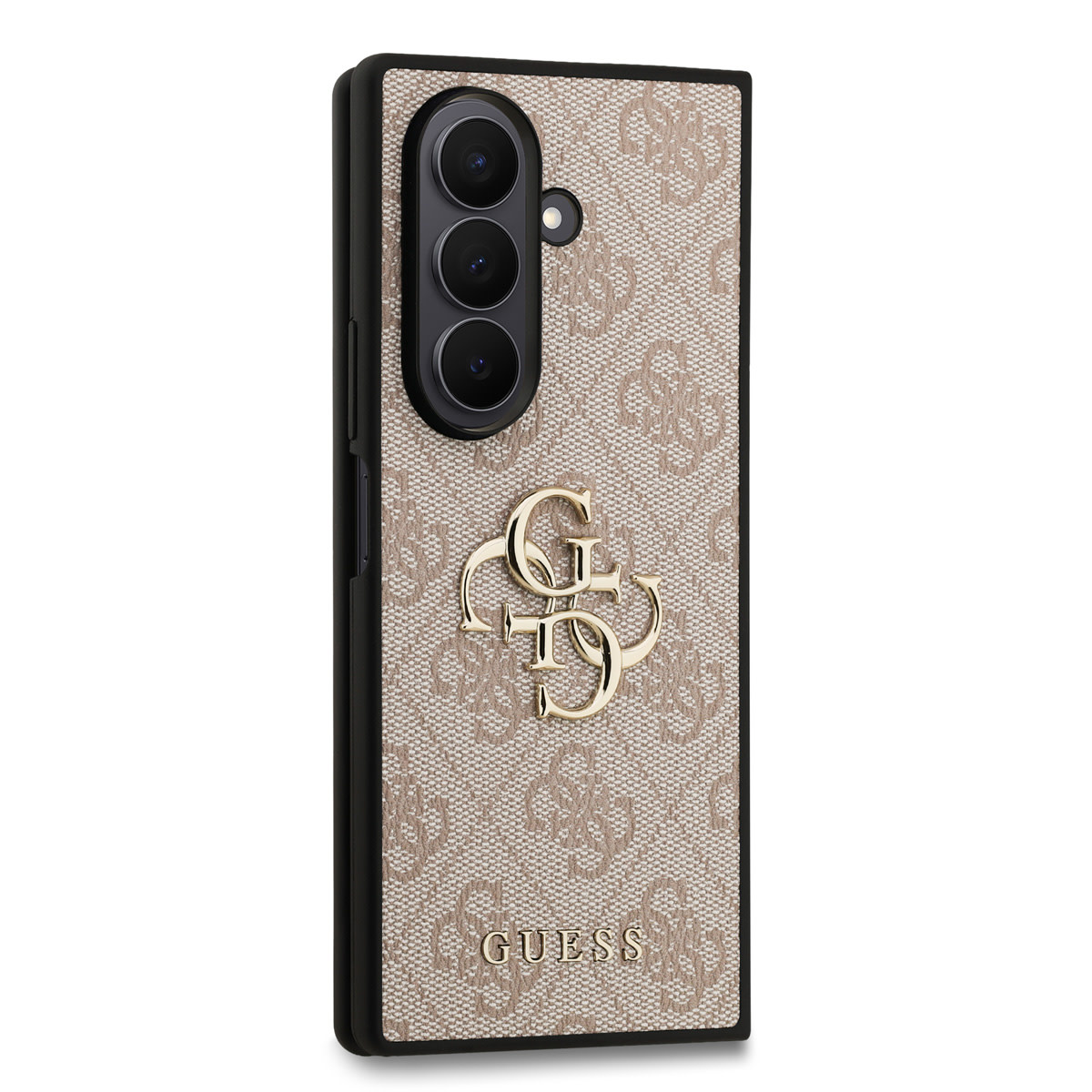 Guess Guess Galaxy Z Fold 7 Backcover hoesje - 4G - Big Metal Logo - Roze, foto 3 van 6