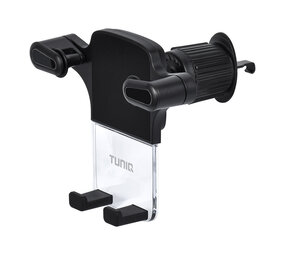 TUNIQ TUNIQ 360 graden draaibare Triclamp ventilatierooster Telefoonhouder - Zwart TUNIQ TUNIQ 360 graden draaibare Triclamp ventilatierooster Telefoonhouder - Zwart