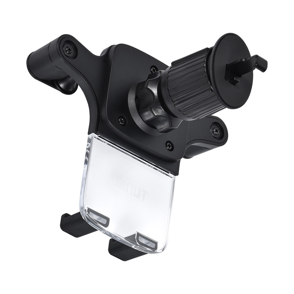 TUNIQ TUNIQ Grille de ventilation Triclamp rotative à 360 degrés Support de téléphone - Noir TUNIQ TUNIQ Grille de ventilation Triclamp rotative à 360 degrés Support de téléphone - Noir