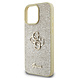 Guess Guess iPhone 16 Pro Back cover coque - Big 4G - Fixed Glitter - Or Guess Guess iPhone 16 Pro Back cover coque - Big 4G - Fixed Glitter - Or