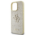 Guess Guess iPhone 16 Pro Max Back cover coque - Big 4G - Fixed Glitter - Or
