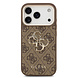 Guess Guess iPhone 17 Pro Back cover coque - 4G - Big Metal Logo - Gold Edge - Marron Guess Guess iPhone 17 Pro Back cover coque - 4G - Big Metal Logo - Gold Edge - Marron