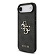Guess Guess iPhone 17 Air Back cover case - 4G - Big Metal Logo - Black