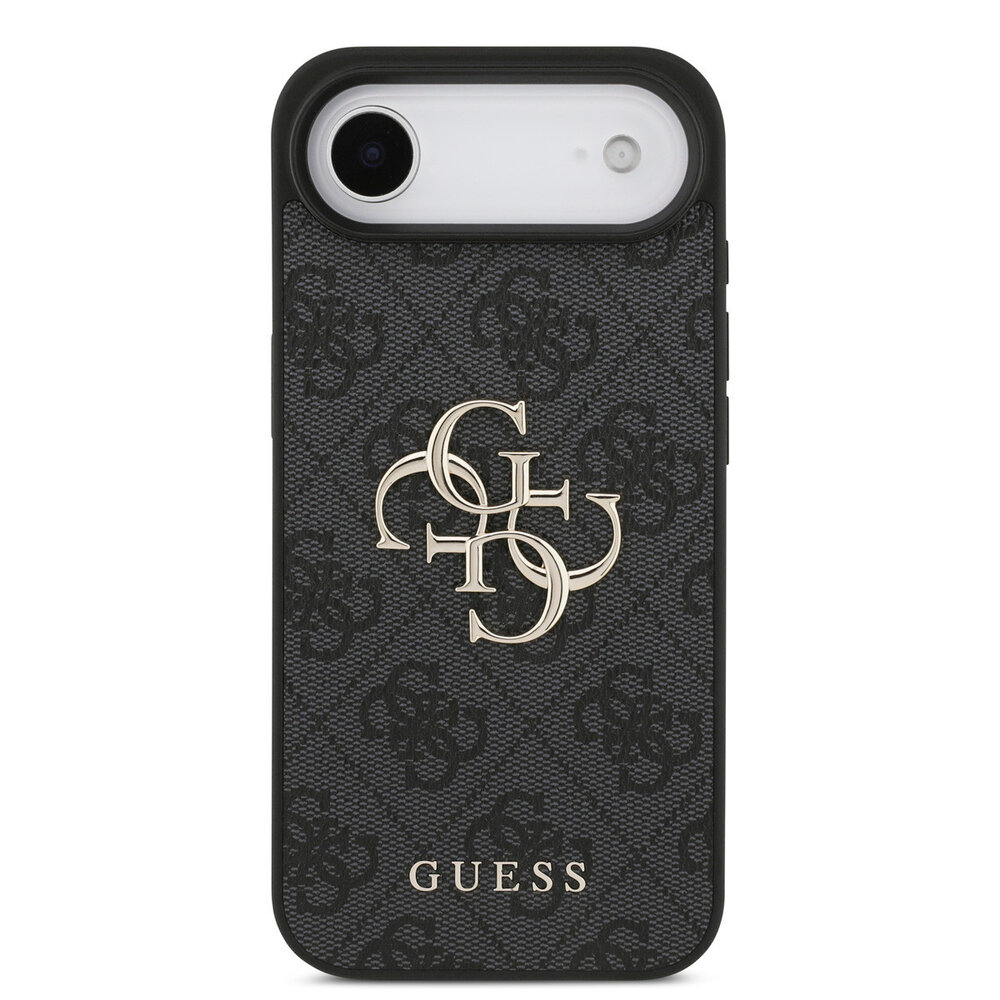 Guess Guess iPhone 17 Air Back cover case - 4G - Big Metal Logo - Black