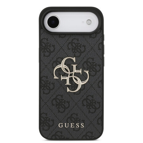 Guess Guess iPhone 17 Air Back cover case - 4G - Big Metal Logo - Black