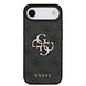 Guess Guess iPhone 17 Air Backcover hoesje - 4G - Big Metal Logo - Zwart Guess Guess iPhone 17 Air Backcover hoesje - 4G - Big Metal Logo - Zwart