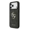 Guess Guess iPhone 17 Pro Max/iPhone 18 Pro Max Handyhülle 4G Großes Metalllogo - Schwarz