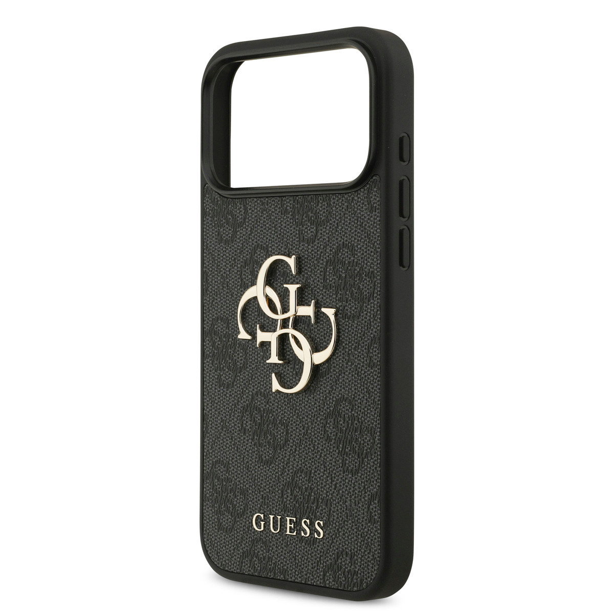 Guess Guess iPhone 17 Pro Max Back-Cover hul - 4G - Big Metal Logo - Zwart, foto 5 van 6