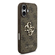 Guess Guess iPhone 17 Backcover hoesje - 4G - Big Metal Logo - Bruin Guess Guess iPhone 17 Backcover hoesje - 4G - Big Metal Logo - Bruin