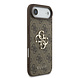 Guess Guess iPhone 17 Air Back cover case - 4G - Big Metal Logo - Brown