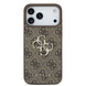 Guess Guess iPhone 17 Pro Max Backcover hoesje - 4G - Big Metal Logo - Bruin Guess Guess iPhone 17 Pro Max Backcover hoesje - 4G - Big Metal Logo - Bruin