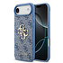 Guess iPhone 17 Air Backcover hoesje - 4G - Big Metal Logo - Blauw