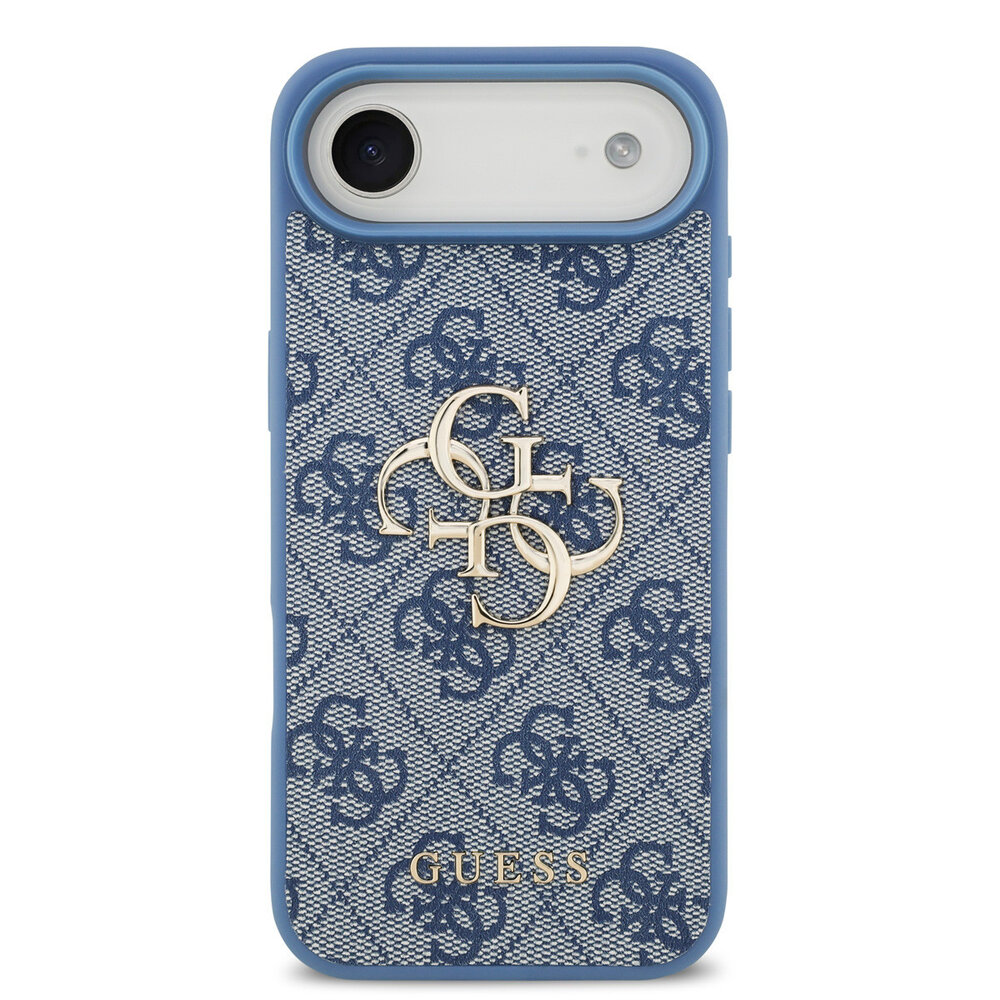 Guess Guess iPhone 17 Air Back cover case - 4G - Big Metal Logo - Blue