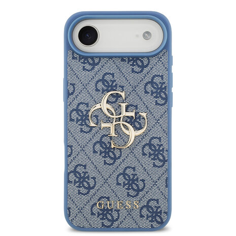 Guess Guess iPhone 17 Air Back cover case - 4G - Big Metal Logo - Blue