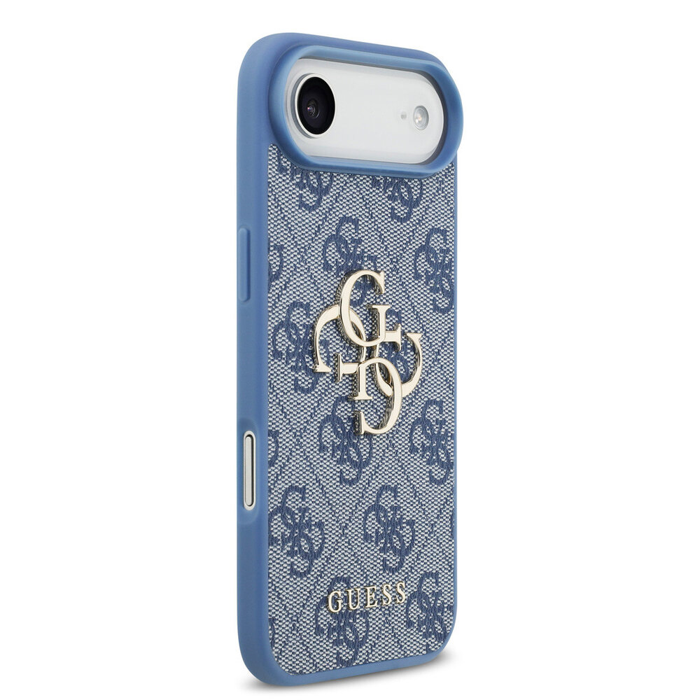 Guess Guess iPhone 17 Air Back cover coque - 4G - Big Metal Logo - Bleu Guess Guess iPhone 17 Air Back cover coque - 4G - Big Metal Logo - Bleu
