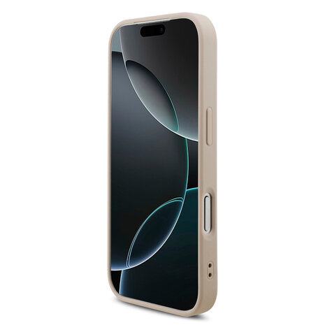 Guess Guess iPhone 17 Pro Back cover case - 4G - Big Metal Logo - Pink Guess Guess iPhone 17 Pro Back cover case - 4G - Big Metal Logo - Pink