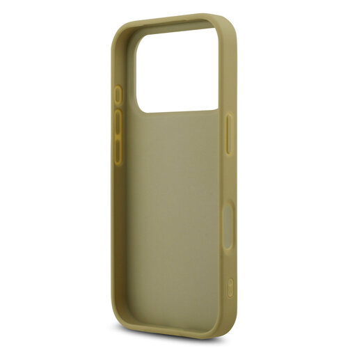Guess Guess iPhone 17 Pro/iPhone 18 Pro Coque arrière Grand motif 4G Finition à paillettes fixes - Doré