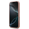 Guess Guess iPhone 17 Pro/iPhone 18 Pro Coque arrière Grand motif 4G Finition à paillettes fixes - Rose