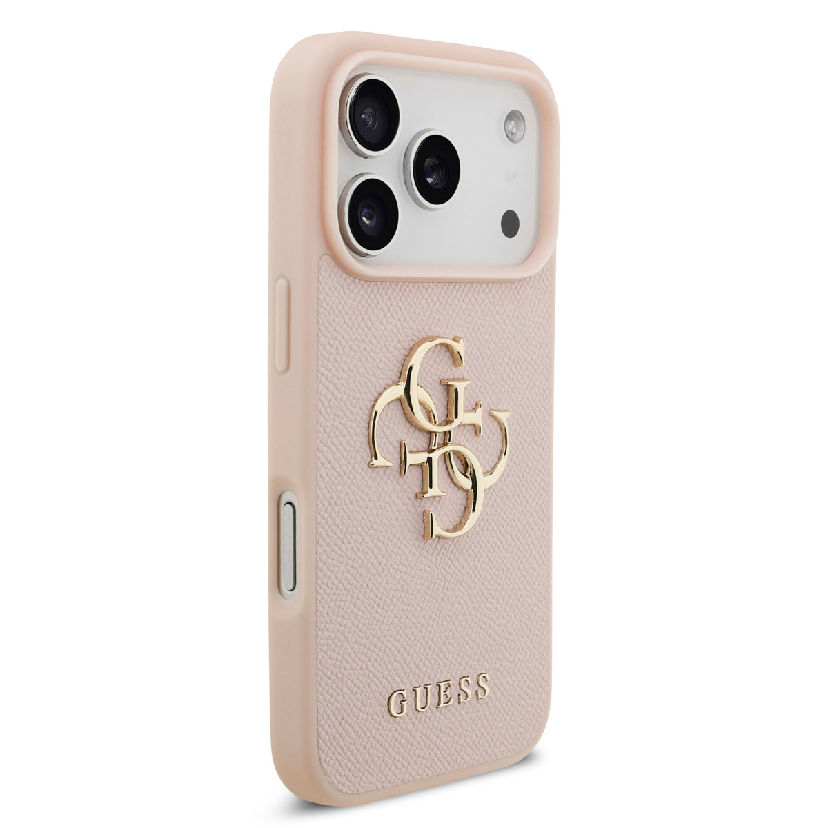 Guess Guess iPhone 17 Pro Backcover hoesje - Grained - Big 4G Logo - Roze, foto 4 van 6