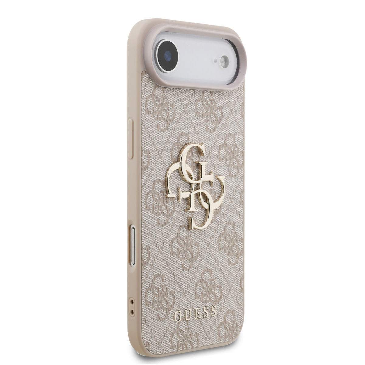 Guess Guess iPhone 17 Air Backcover hoesje - 4G - Big Metal Logo - Roze, foto 2 van 5