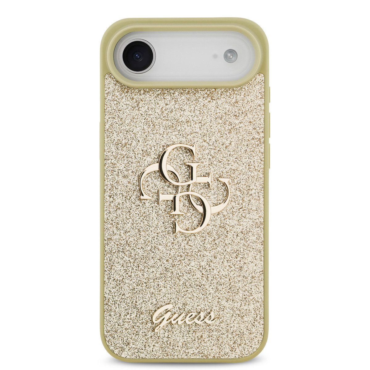 Guess Guess iPhone 17 Air Backcover hoesje - Big 4G - Fixed Glitter - Goud, foto 3 van 6