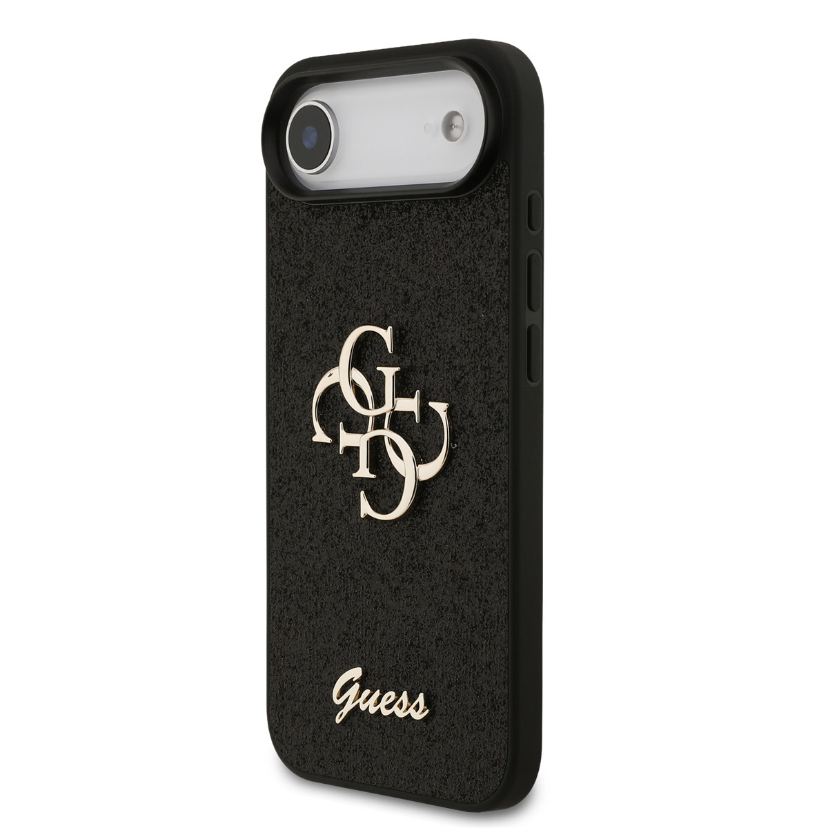 Guess Guess iPhone 17 Air Backcover hoesje - Big 4G - Fixed Glitter - Zwart, foto 2 van 6