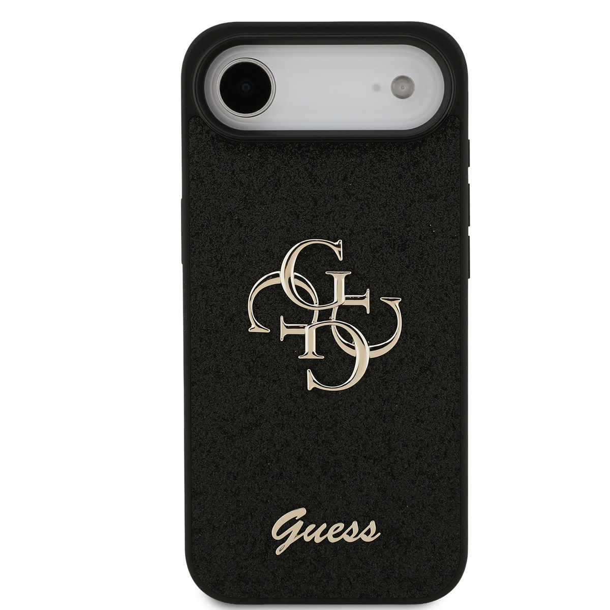 Guess Guess iPhone 17 Air Backcover hoesje - Big 4G - Fixed Glitter - Zwart, foto 3 van 6