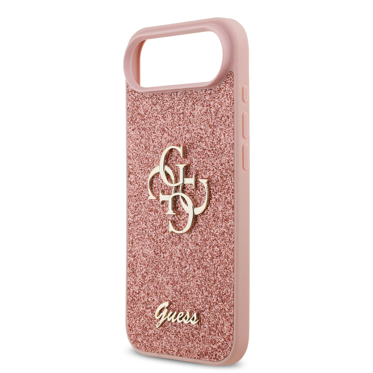 Guess Guess iPhone 17 Air Backcover hoesje - Big 4G - Fixed Glitter - Roze, foto 5 van 6