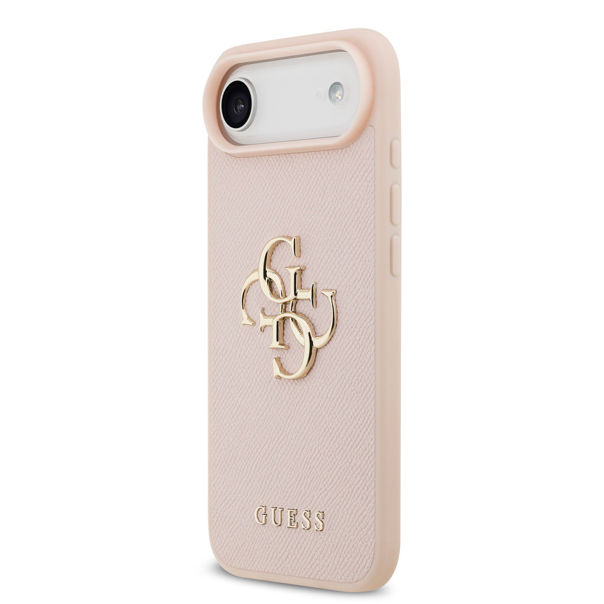 Guess Guess iPhone 17 Air Backcover hoesje - Grained - Big 4G Logo - Roze, foto 2 van 6