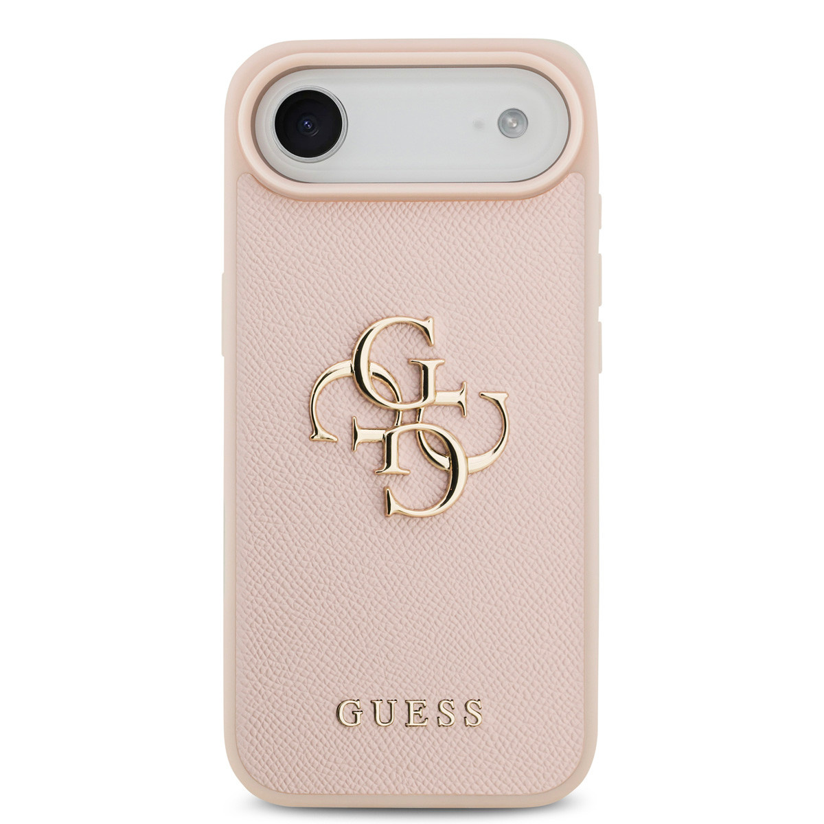 Guess Guess iPhone 17 Air Backcover hoesje - Grained - Big 4G Logo - Roze, foto 3 van 6