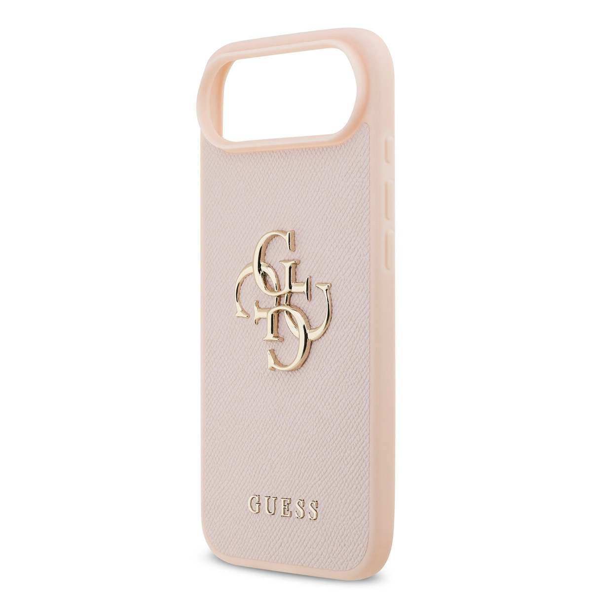 Guess Guess iPhone 17 Air Backcover hoesje - Grained - Big 4G Logo - Roze, foto 5 van 6