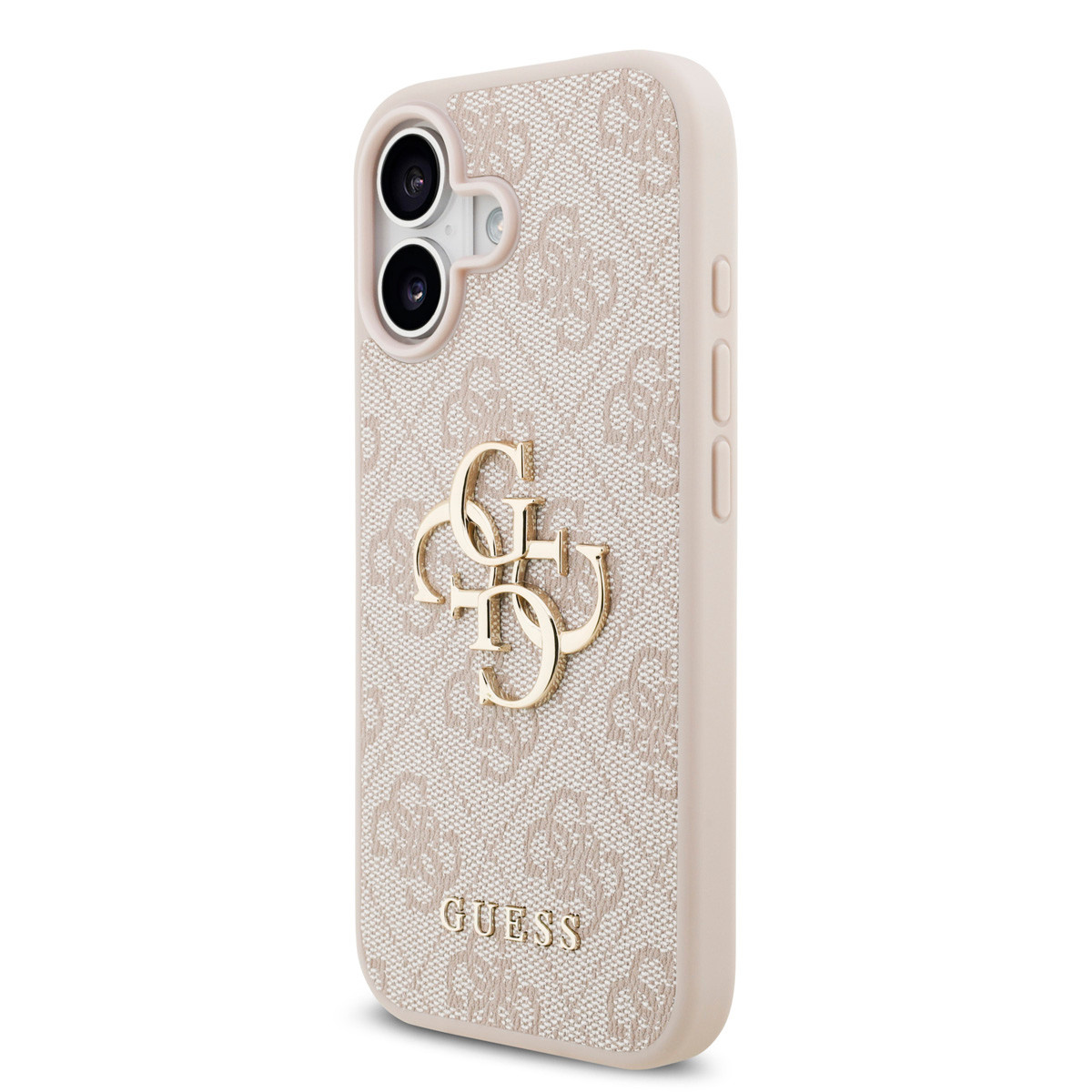 Guess Guess iPhone 17 Backcover hoesje - 4G - Big Metal Logo - Roze, foto 2 van 6