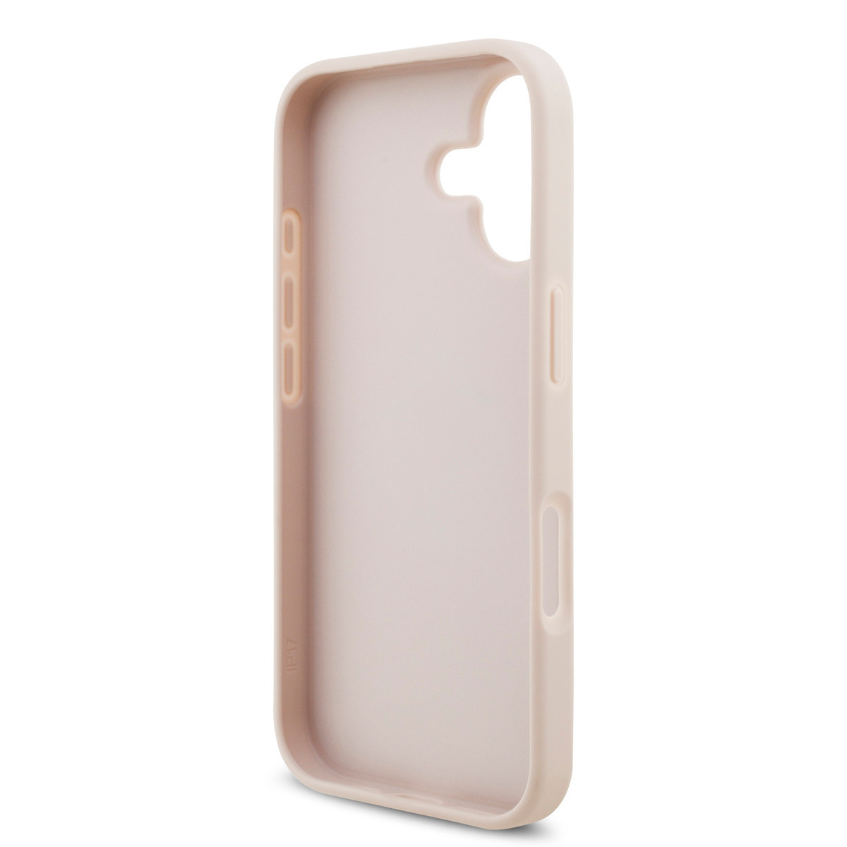 Guess Guess iPhone 17 Backcover hoesje - 4G - Big Metal Logo - Roze, foto 6 van 6