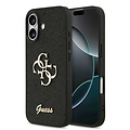 Guess Guess iPhone 17 Back cover coque - Big 4G - Fixed Glitter - Noir