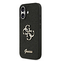 Guess Guess iPhone 17 Back cover coque - Big 4G - Fixed Glitter - Noir