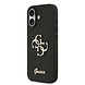 Guess Guess iPhone 17 Back cover case - Big 4G - Fixed Glitter - Black