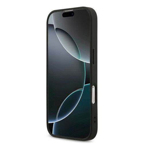 Guess Guess iPhone 17 Back cover coque - Big 4G - Fixed Glitter - Noir