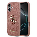 Guess Guess iPhone 17 Back cover coque - Big 4G - Fixed Glitter - Rose