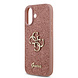 Guess Guess iPhone 17 Back-Cover hul - Big 4G - Fixed Glitter - Rosa Guess Guess iPhone 17 Back-Cover hul - Big 4G - Fixed Glitter - Rosa