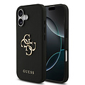 Guess Guess iPhone 17 Backcover hoesje - Grained - Big 4G Logo - Zwart