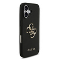 Guess Guess iPhone 17 Backcover hoesje - Grained - Big 4G Logo - Zwart
