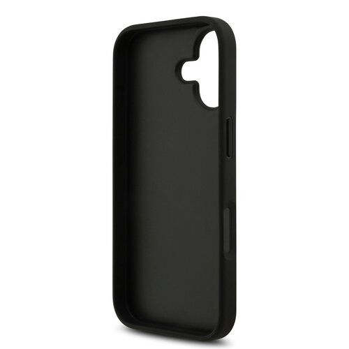 Guess Guess iPhone 17 Backcover hoesje - Grained - Big 4G Logo - Zwart