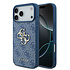 Guess iPhone 17 Pro Max Back-Cover hul - 4G - Big Metal Logo - Blau Guess iPhone 17 Pro Max Back-Cover hul - 4G - Big Metal Logo - Blau