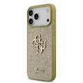 Guess Guess iPhone 17 Pro Max/iPhone 18 Pro Max Handyhülle Großes 4G-Motiv Feste Glitzerverzierung - Gold